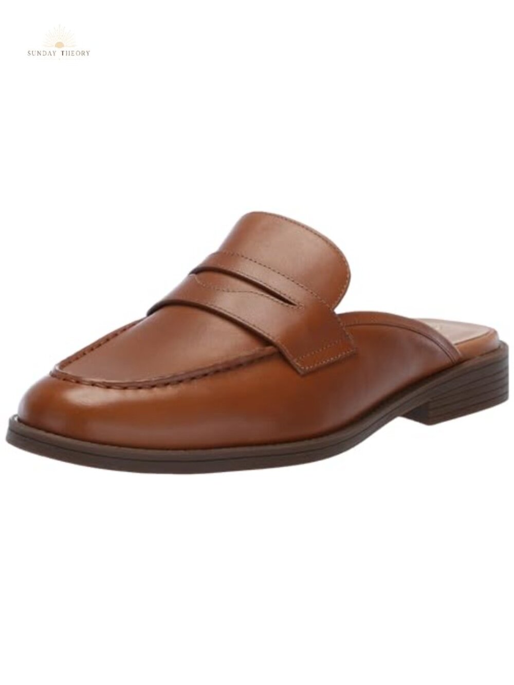 Cole Haan Women's Stassi Penny Loafer Mule Leather Business Casual